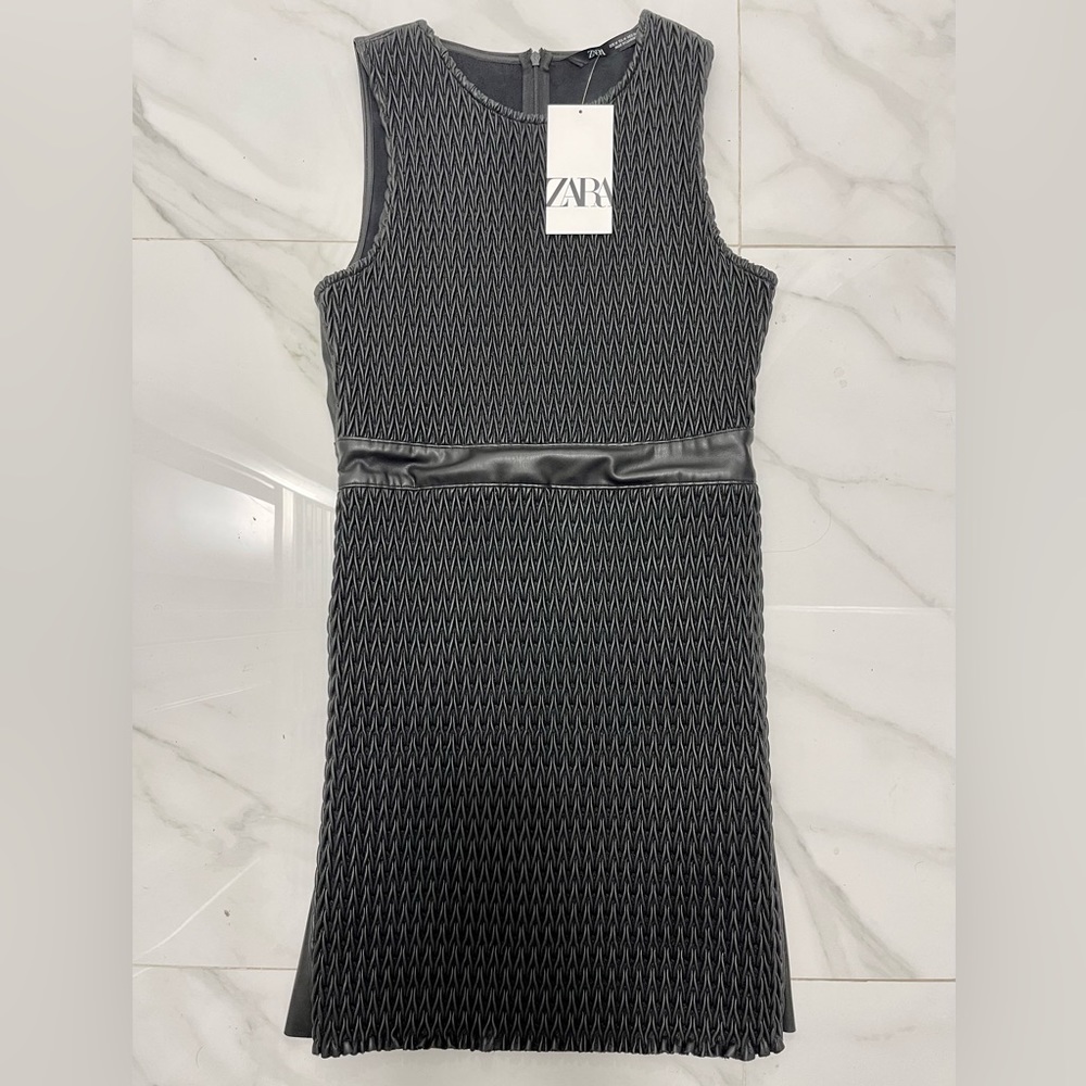 Brand new with Tags Zara leather dress